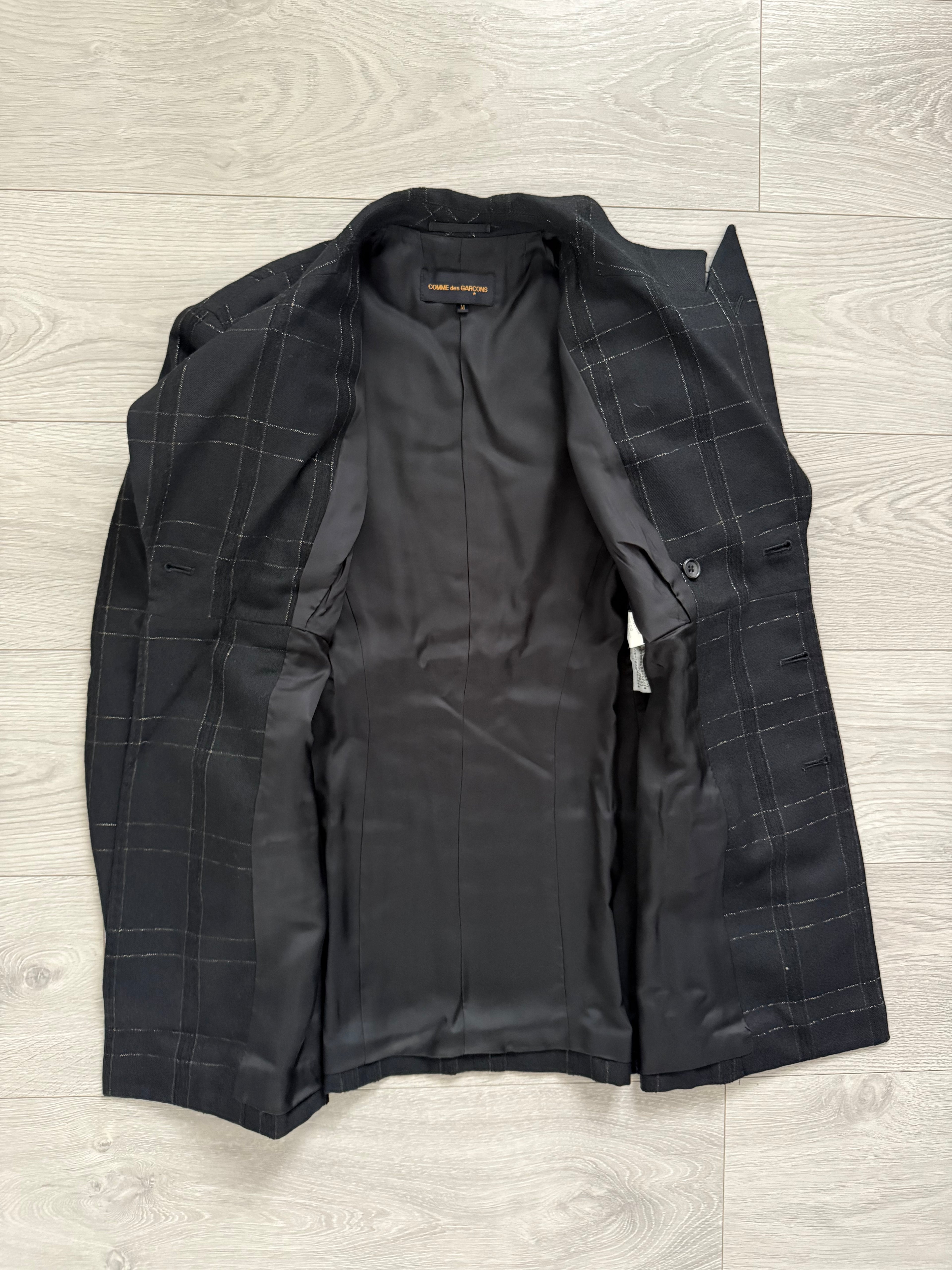 Comme Des Garcons 1990s Womens Jacket & Skirt Suit Set - Size M Womens