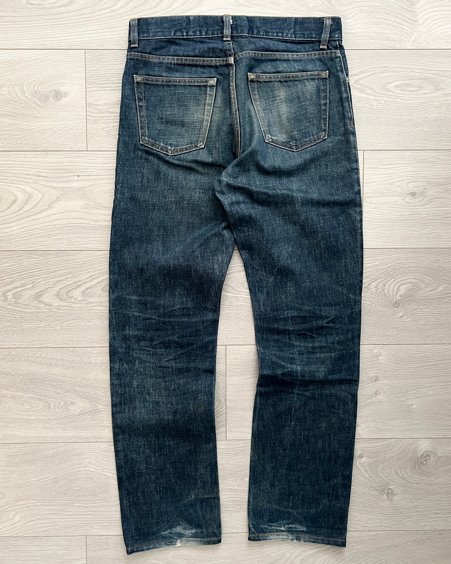 Helmut Lang 1999 Classic Cut Blue Classic 5-Pocket Denim - Size 31