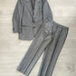Doremuil Fabric Pleated Wool Suit - Size M Jacket / 32" Waist