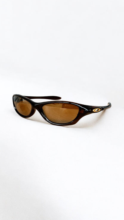 Oakley 2001 Fives 2.0 Sunglasses in Rootbeer/Gold Iridium