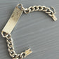 Jean Paul Gaultier 00s Distressed ID Bracelet