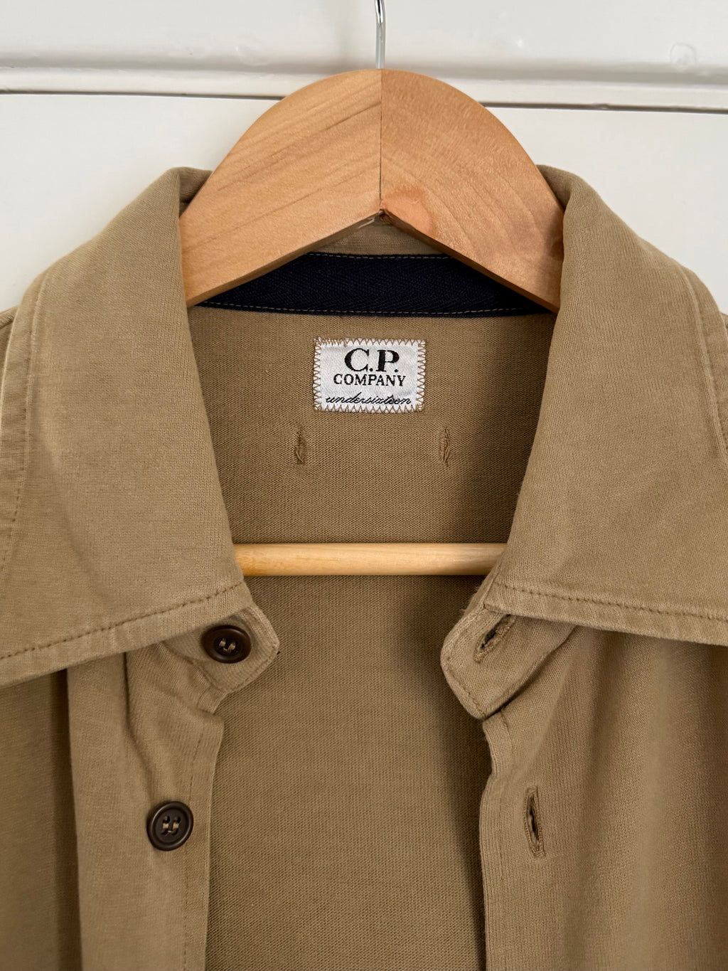 C.P. Company AW2006 Moleskin Cotton Military Shirt - Size S
