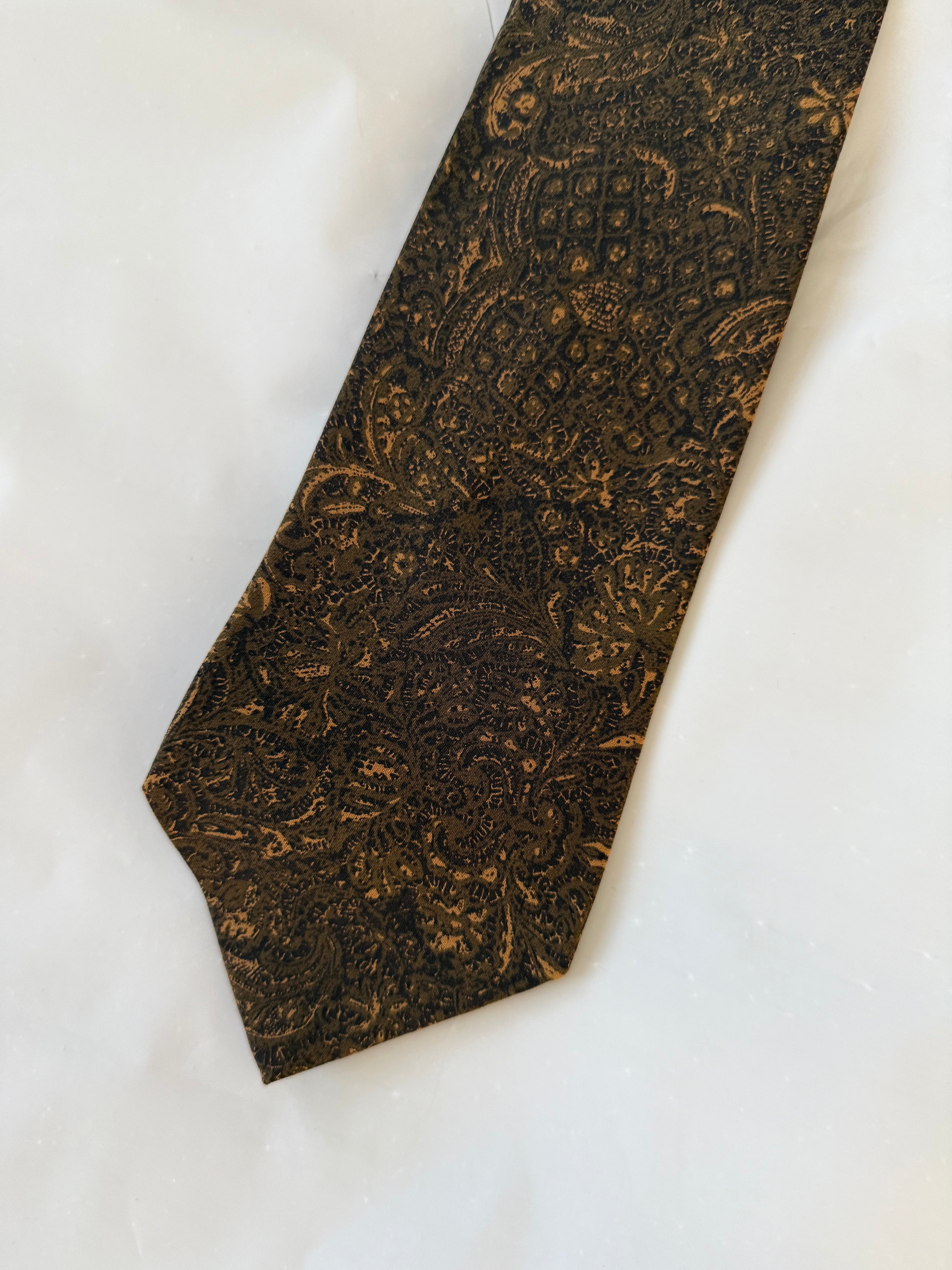 Balmain 1990s Silk Tie