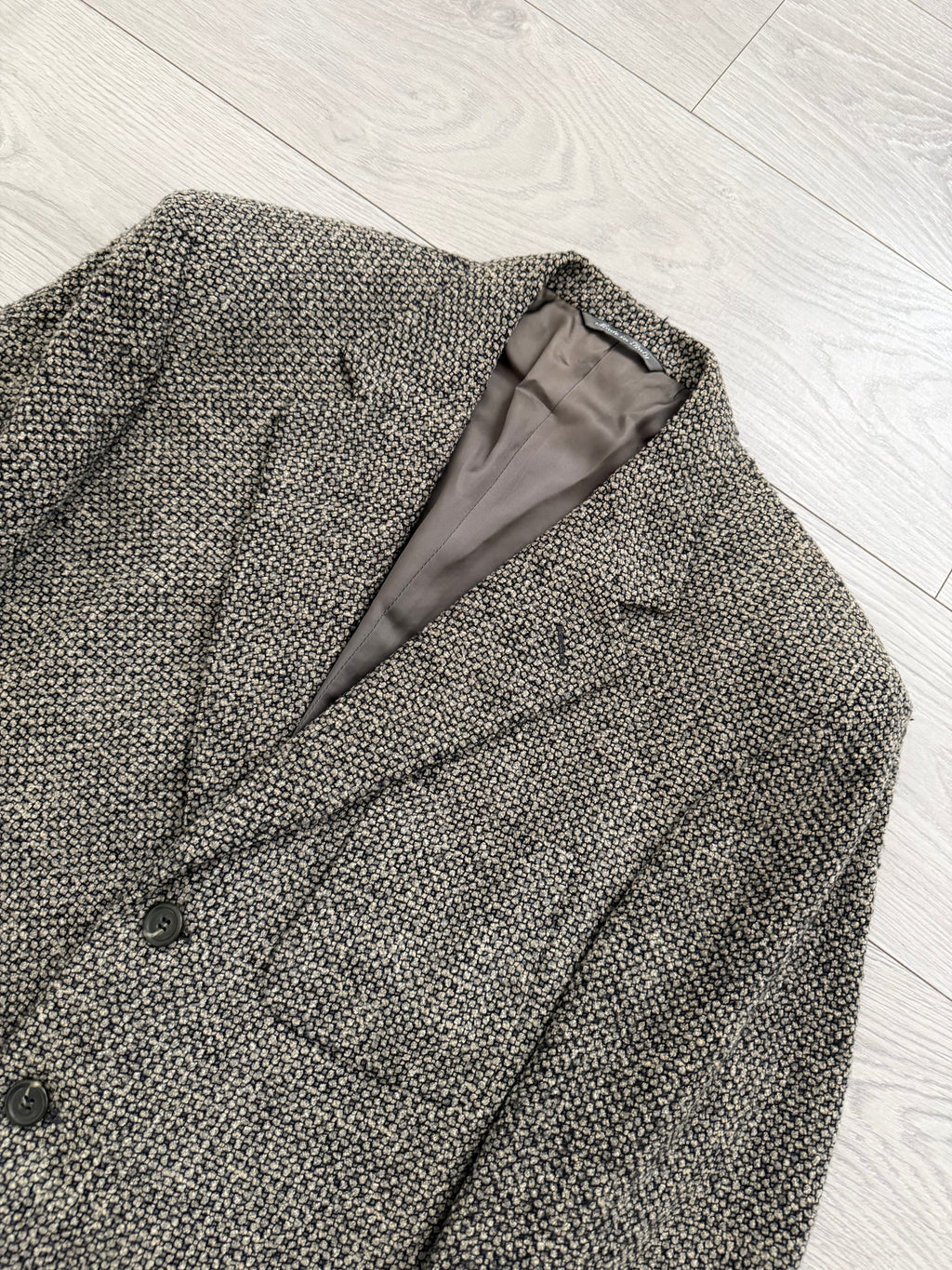 Canali 1980s 3B Textured Soft Wool Sport Jacket Blazer - Size M