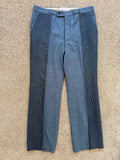 Maison Martin Margiela Artisanal Line (0)(10) AW2004 Re-Worked Striped Pants - Size 34" Waist