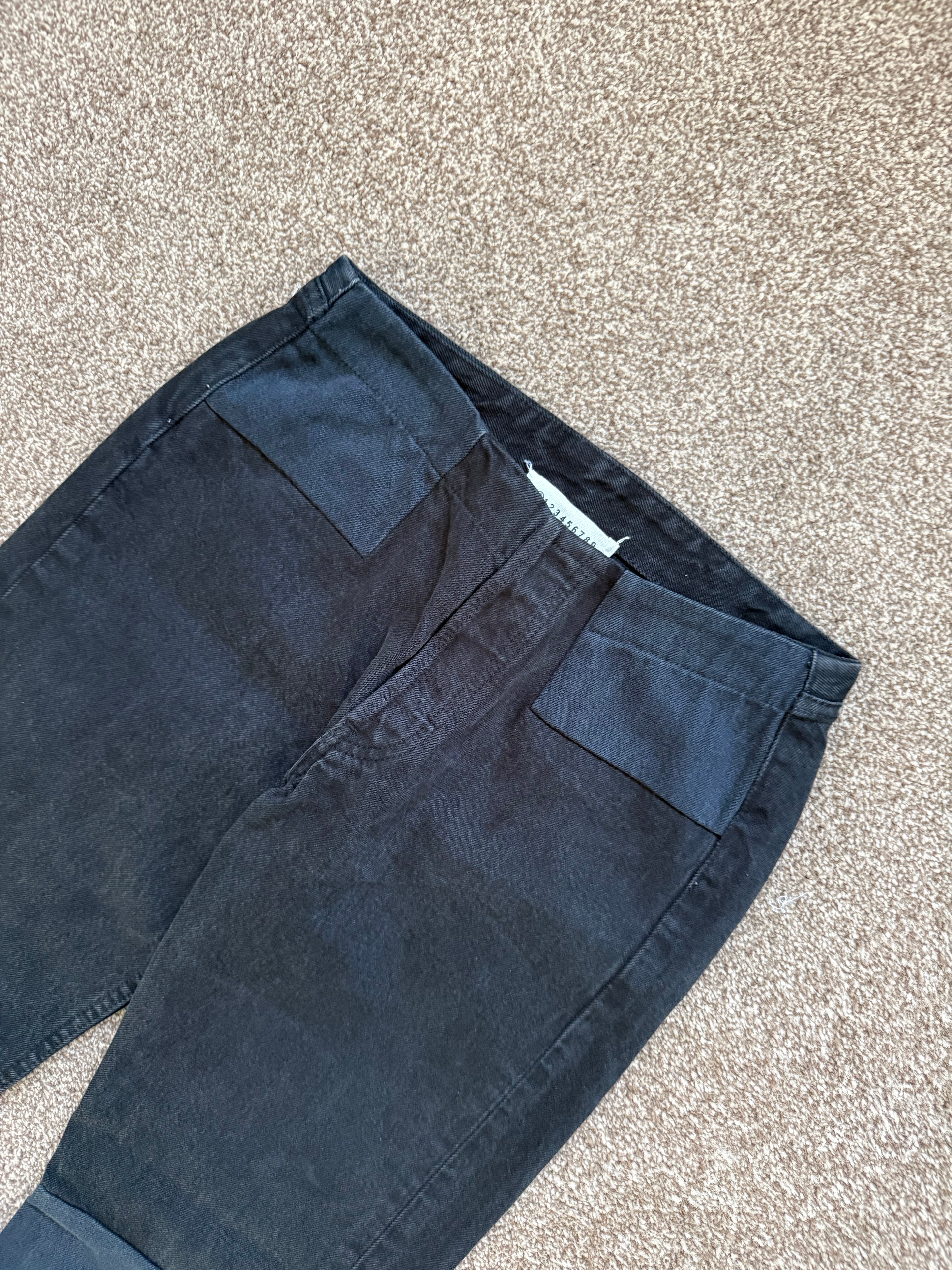 Maison Martin Margiela Artisanal Line (0) SS2002 Re-Worked Denim Panelled Pants - Size 28" Waist