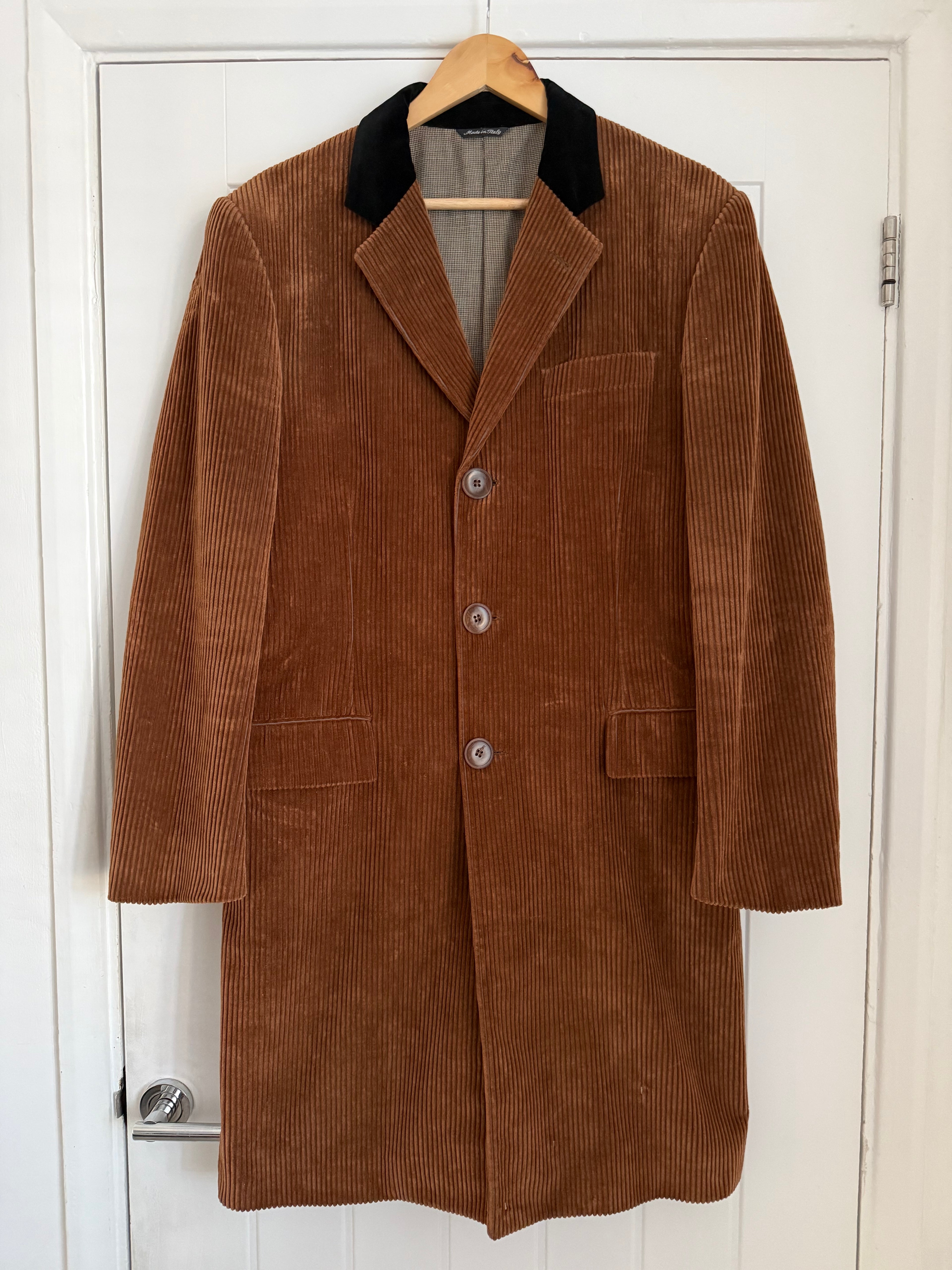 Jean Paul Gaultier 1990s Jumbo Cord Coat - Size S