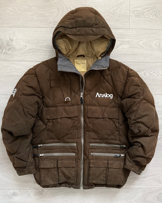 Burton Analog 2004 Down Filled Tactical Puffer Jacket - Size L