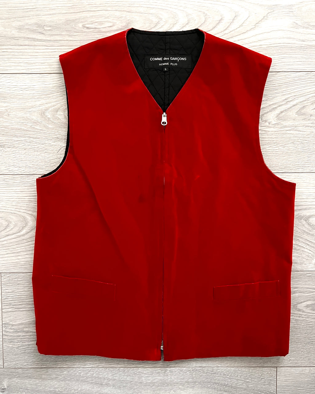 Comme Des Garcons Homme Plus AW1996 Reversible Vest - Size M