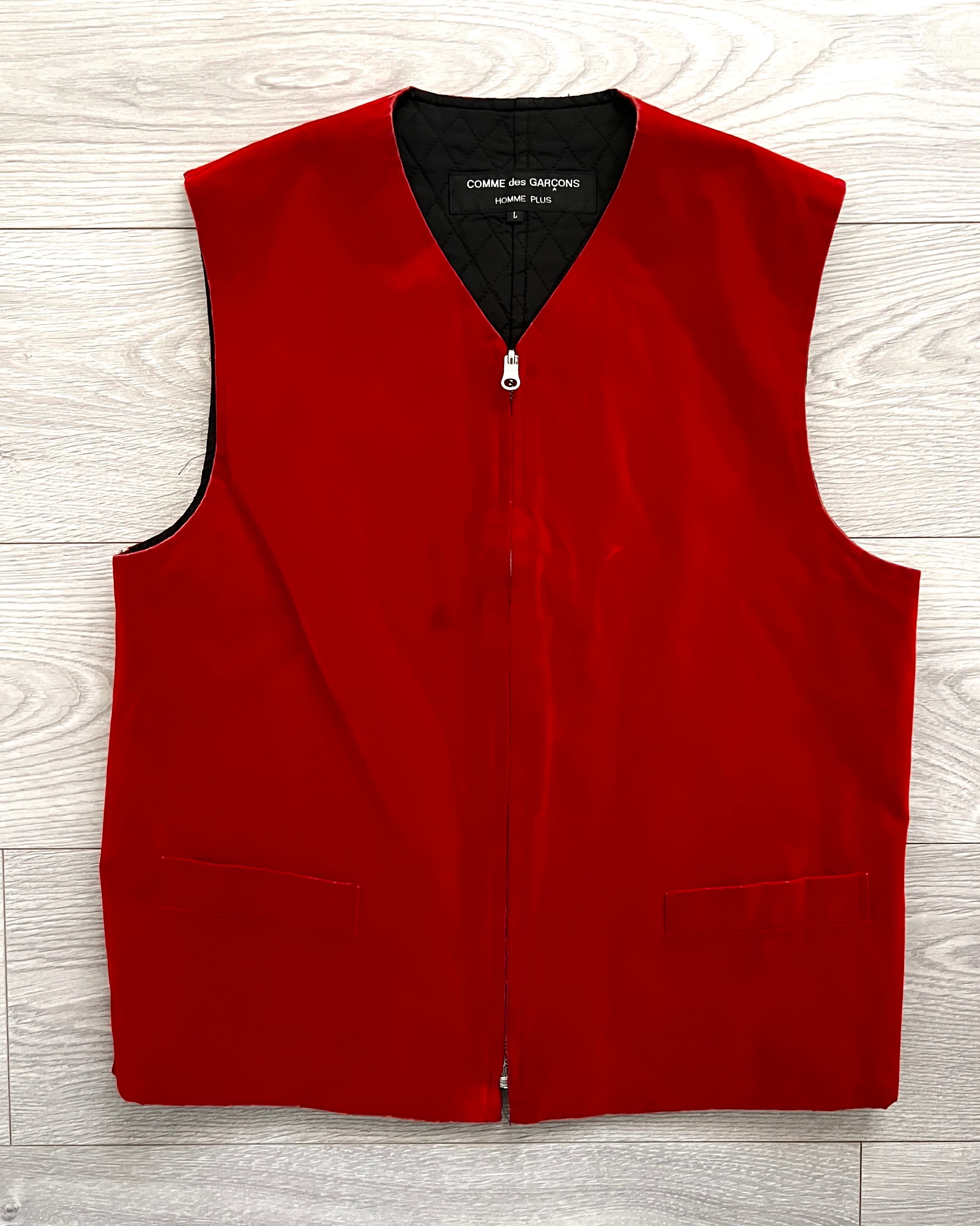 Comme Des Garcons Homme Plus AW1996 Reversible Vest - Size M