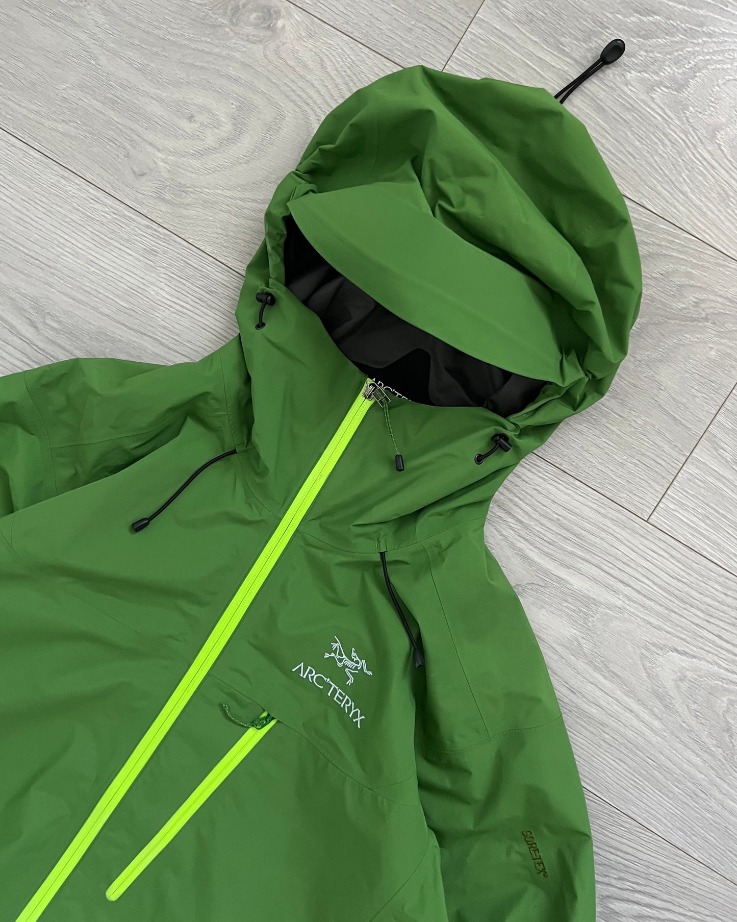 Arcteryx Alpha SL Green Gore-Tex Technical Jacket - Size M