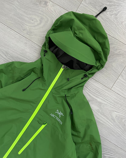 Arcteryx Alpha SL Green Gore-Tex Technical Jacket - Size M