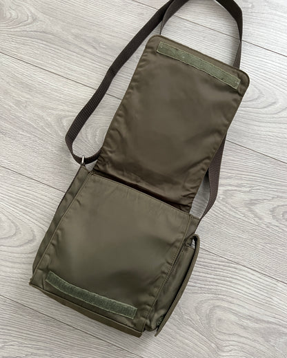 Helmut Lang 1990s Nylon Cargo Crossbody Bag