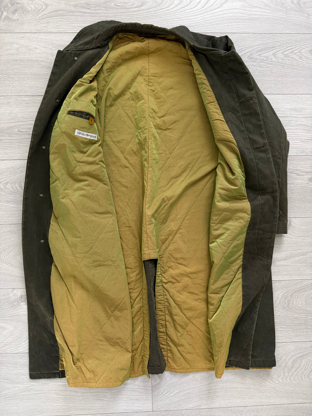 Emporio Armani 1980s Waterproof Insulated Coat - Size L
