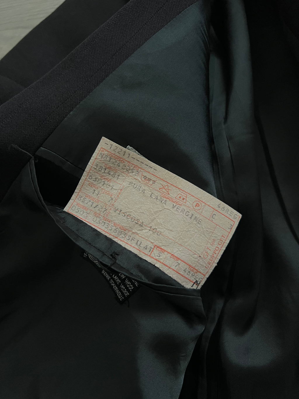 Emporio Armani 1990s Double-Breasted Pleated Relaxed Suit - Size M Jacket / 30" Waist