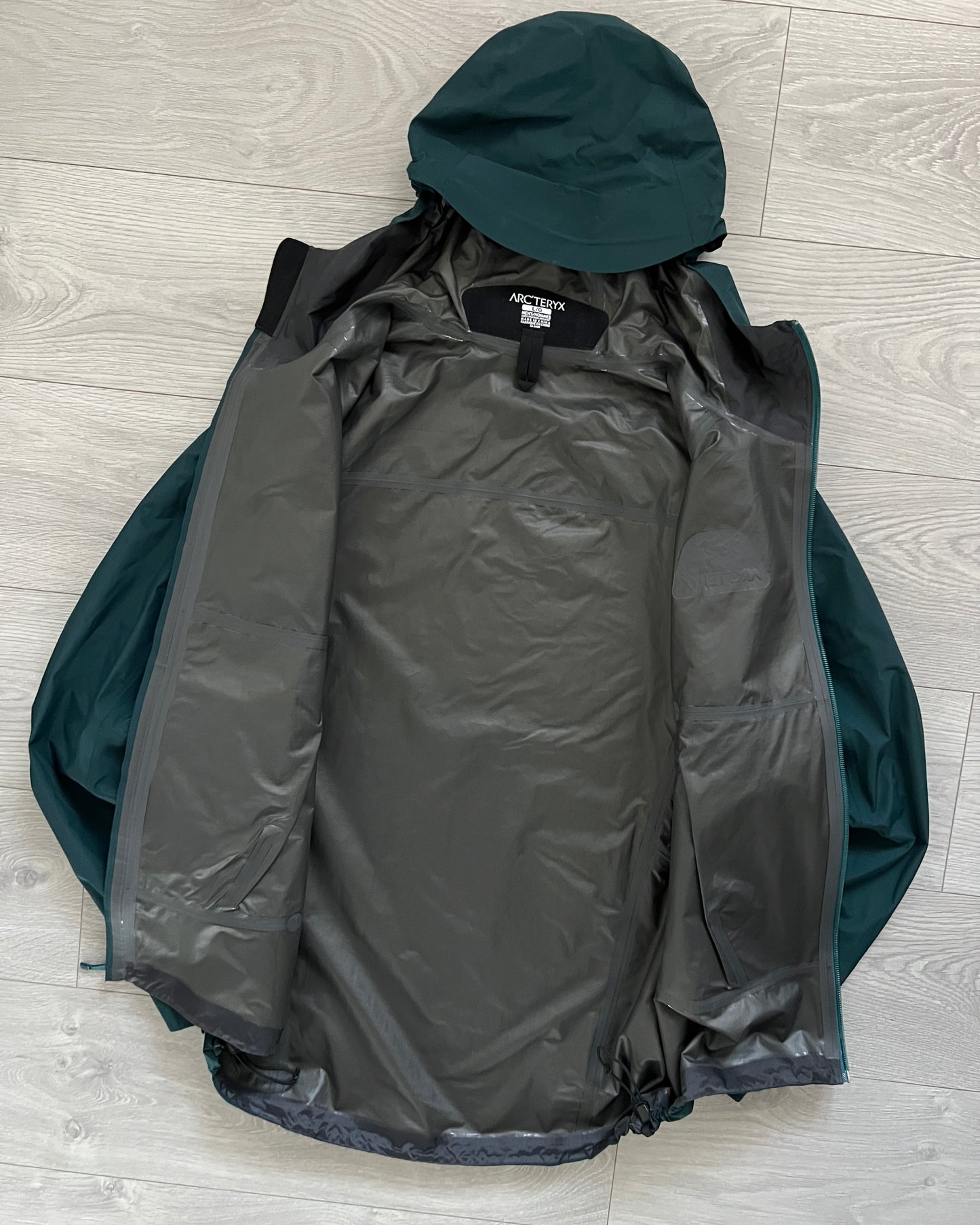 Arcteryx Zeta SL GoreTex Waterproof Jacket in Labyrinth - Size L