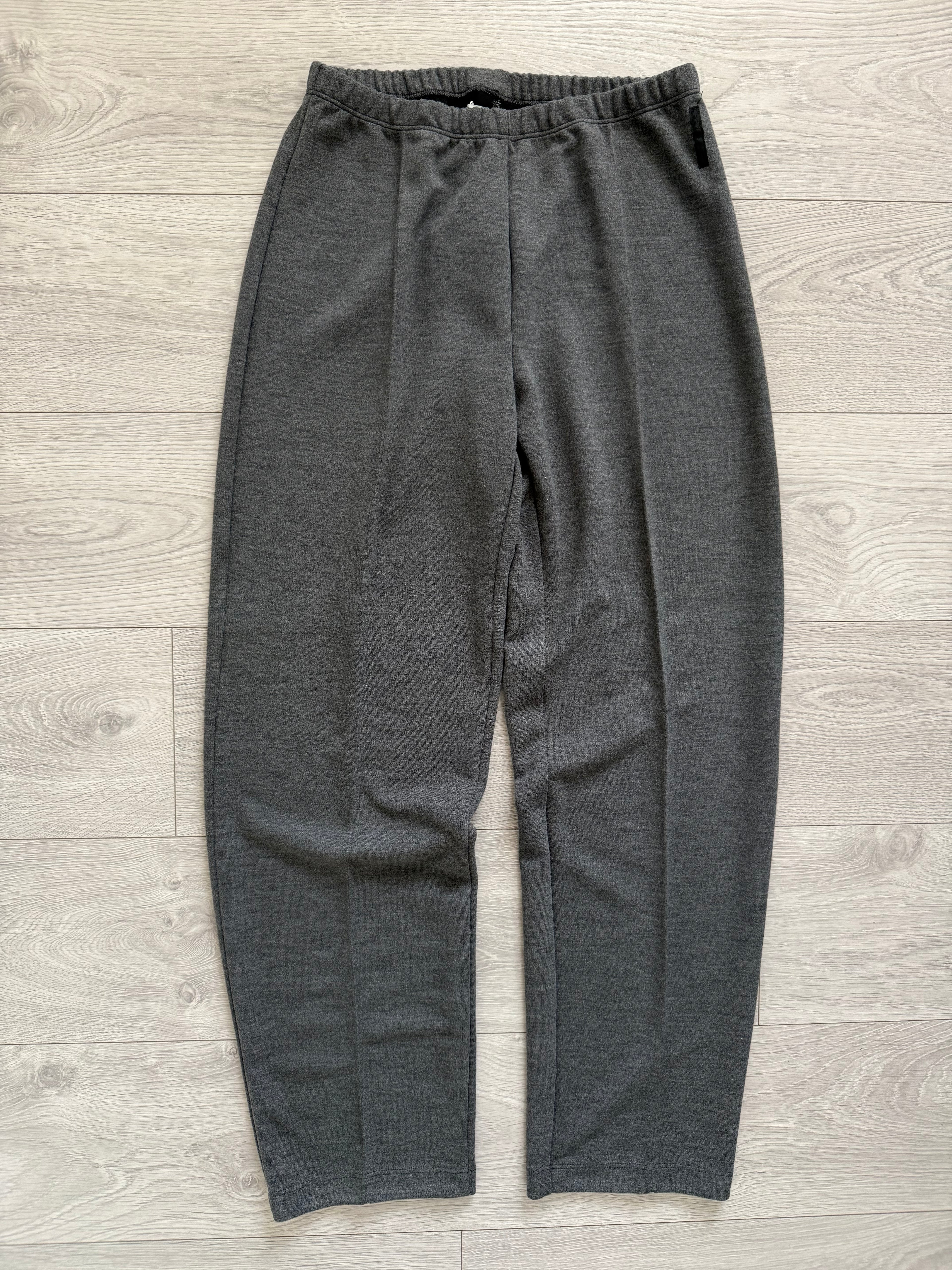 Emporio Armani 1990s Grey Pleated Tracksuit Set - Size M