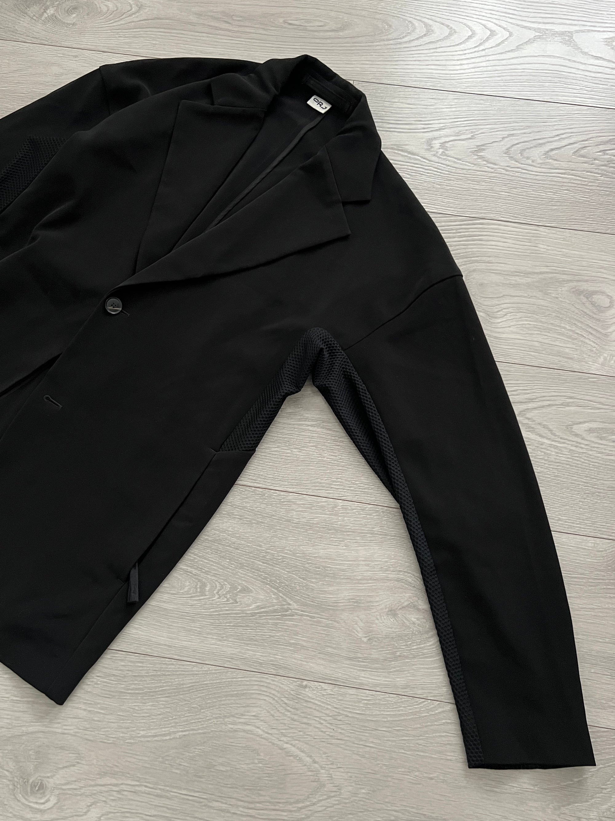 Issey Miyake OJR Tag 1990s Technical Pleated Suit - Size L Jacket / 32" Waist