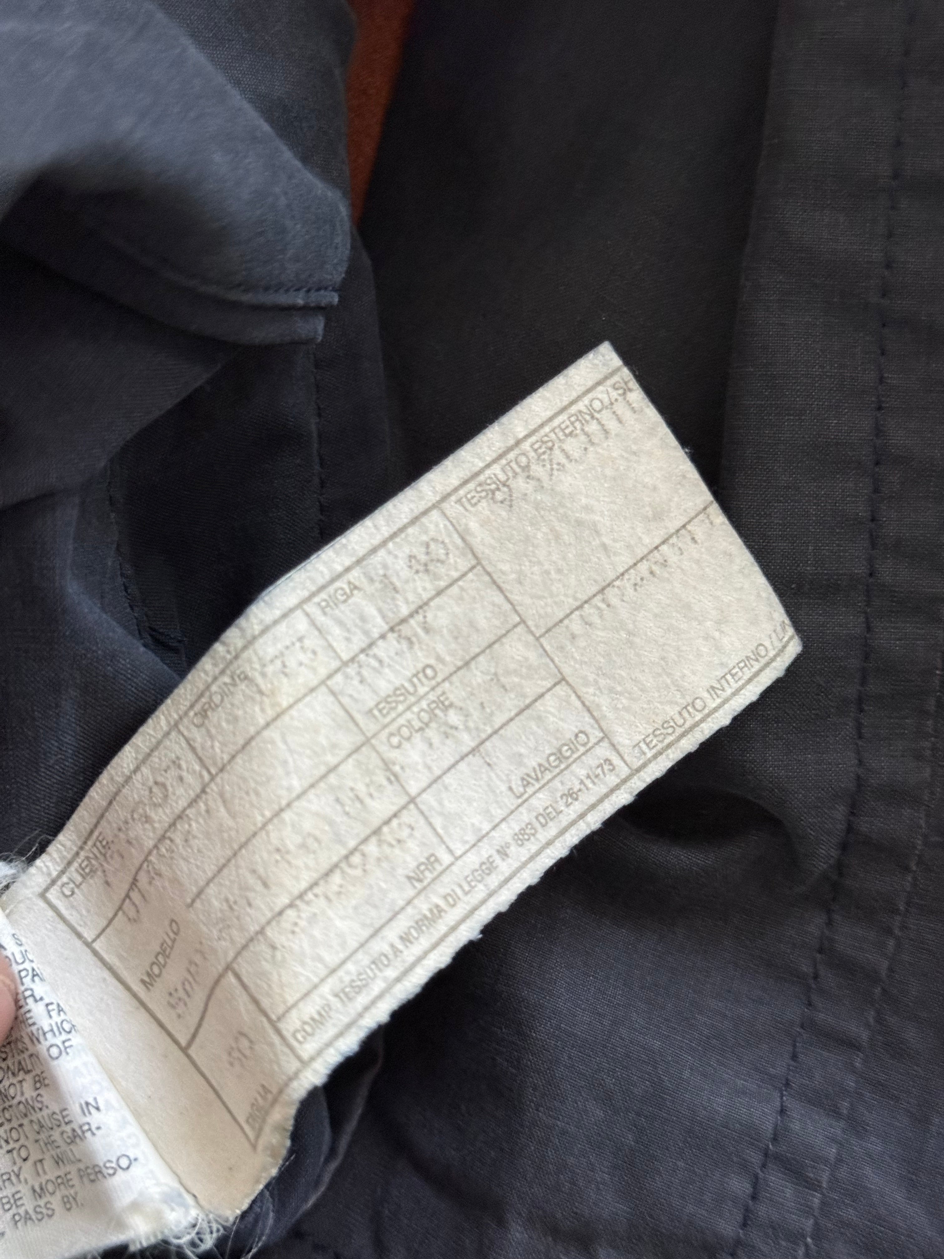 Emporio Armani 1990s Waterproof Trench Coat - Size XL