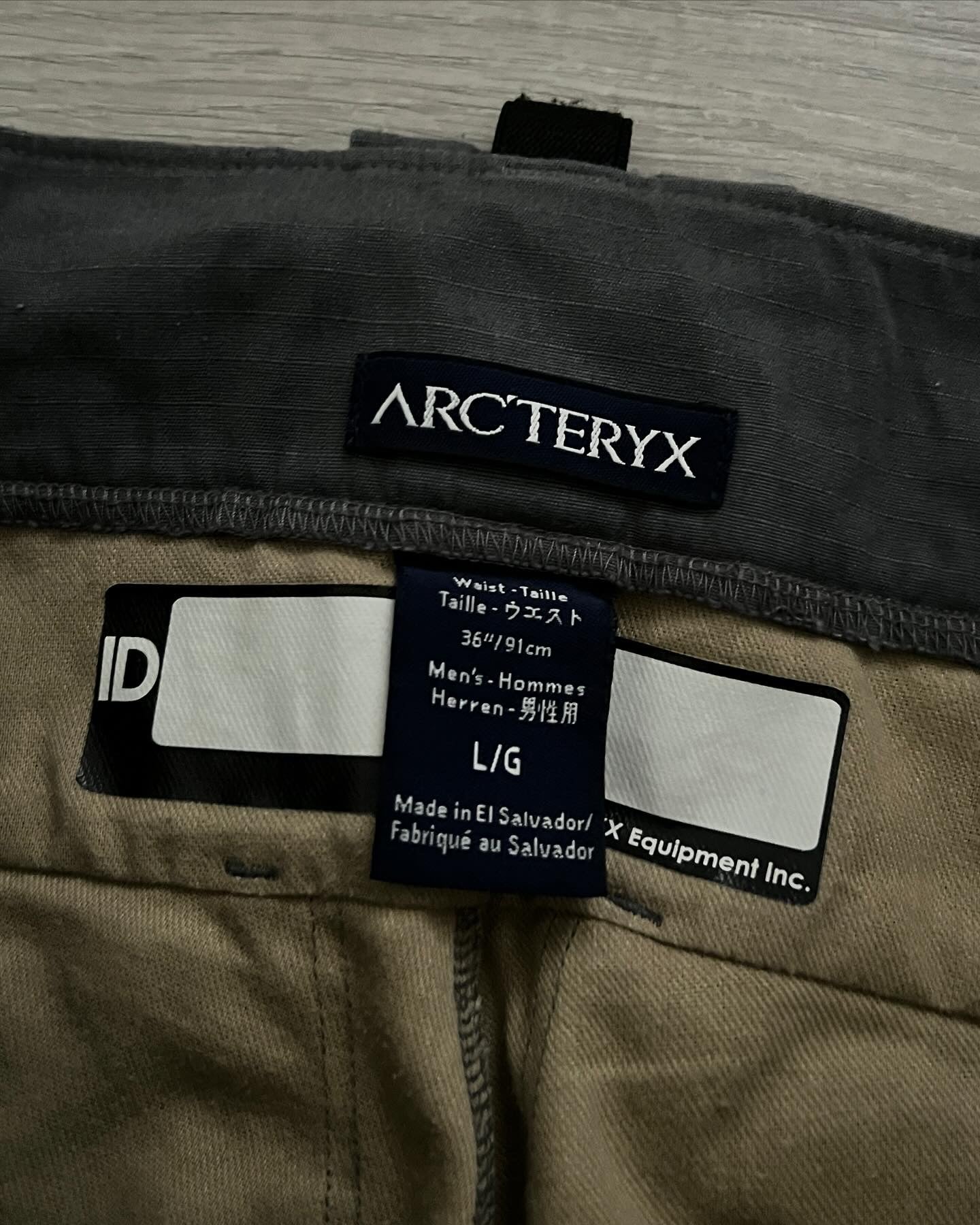 Arcteryx LEAF Talos Combat Pants Wolf Grey - Size 34