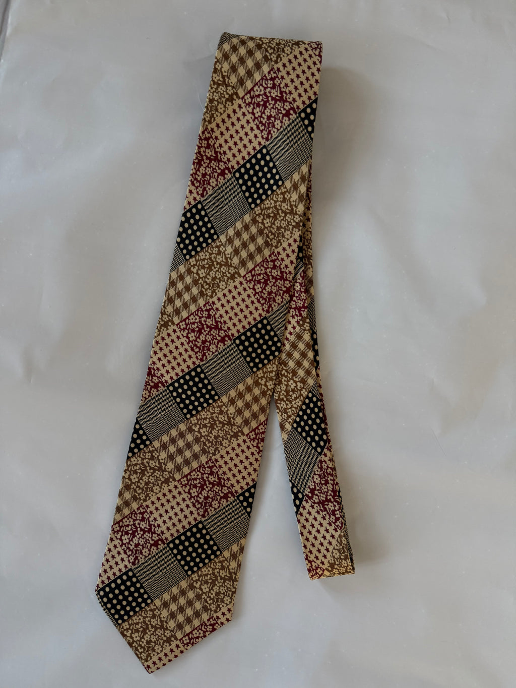 Capacci 1990s Silk Tie Made in Italy