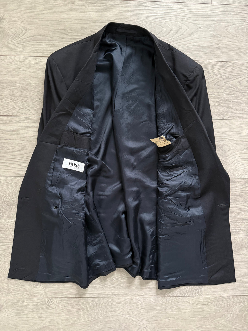 Hugo Boss 1980s 'Al Capone' Double Breasted Peaked Lapel Sports Jacket Blazer - Size M