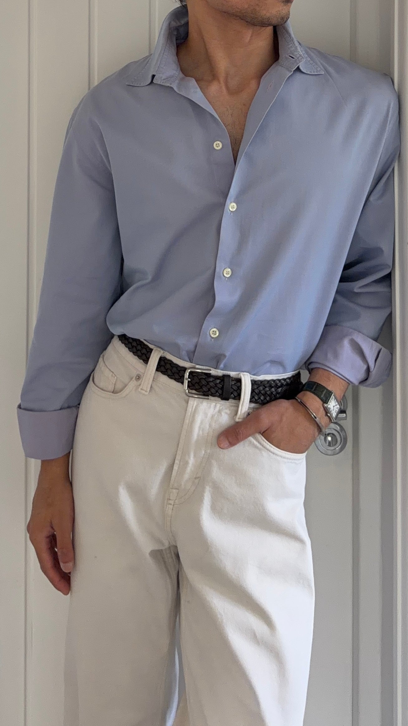 Emporio Armani 1990s Cotton Shirt - Size L