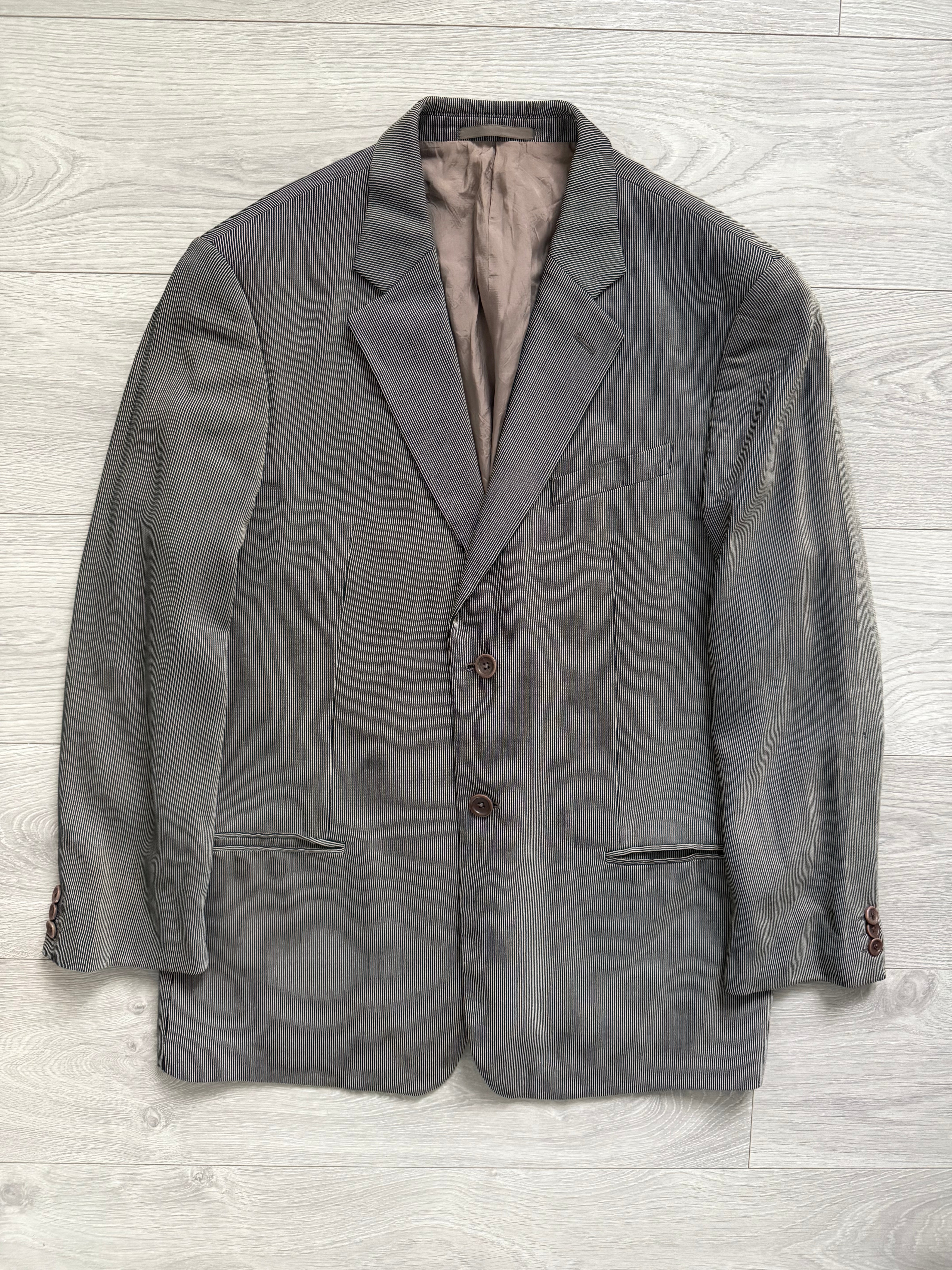 Armani 2000s Draped 2B Wool Blend Suit - Size M Jacket / 32