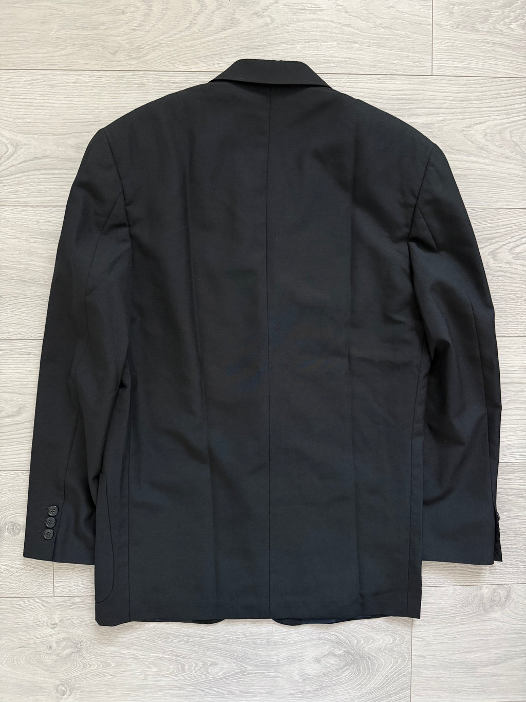 Emporio Armani 1980s 2B Unlined Wool Sports Jacket Blazer - Size S