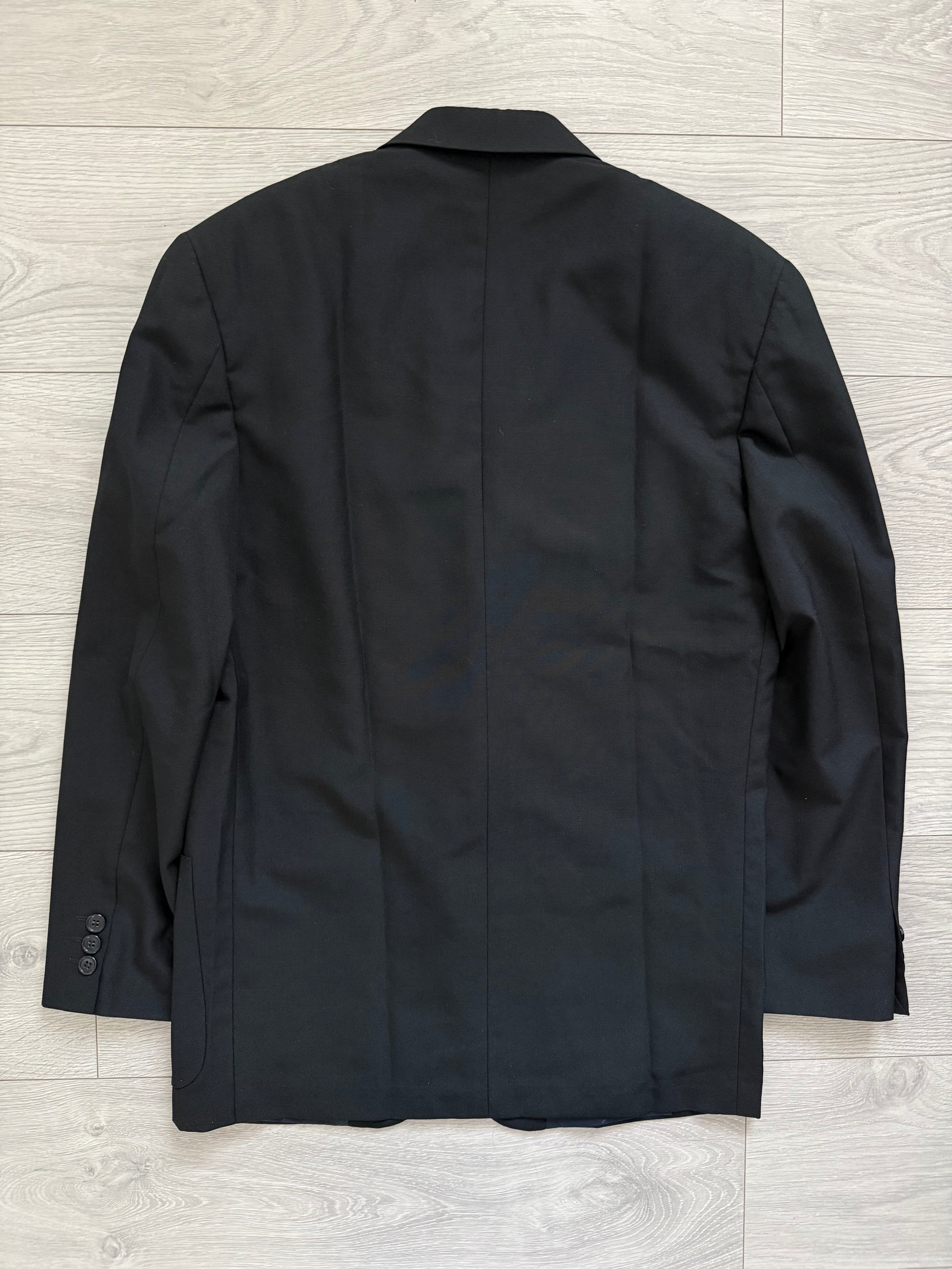 Emporio Armani 1980s 2B Unlined Wool Sports Jacket Blazer - Size S