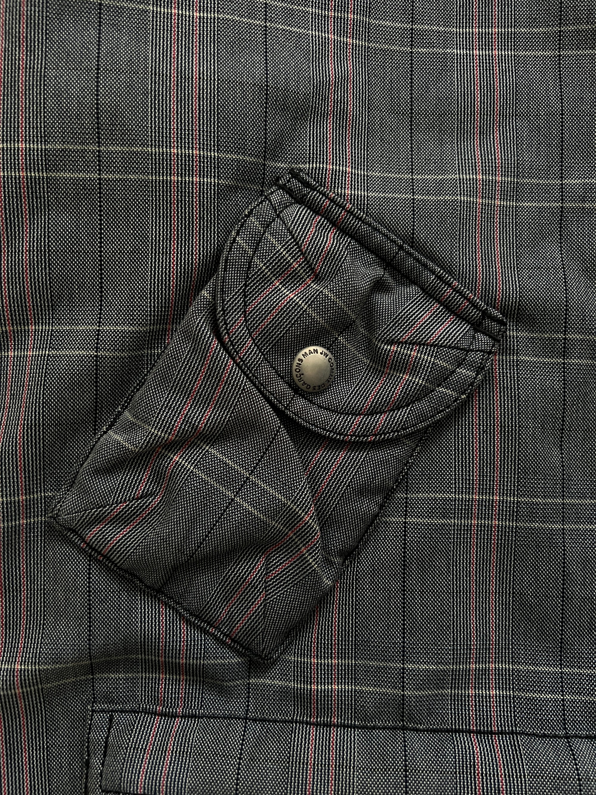 Junya Watanabe AD2004 Technical Cargo Pocket Check Jacket - Size M