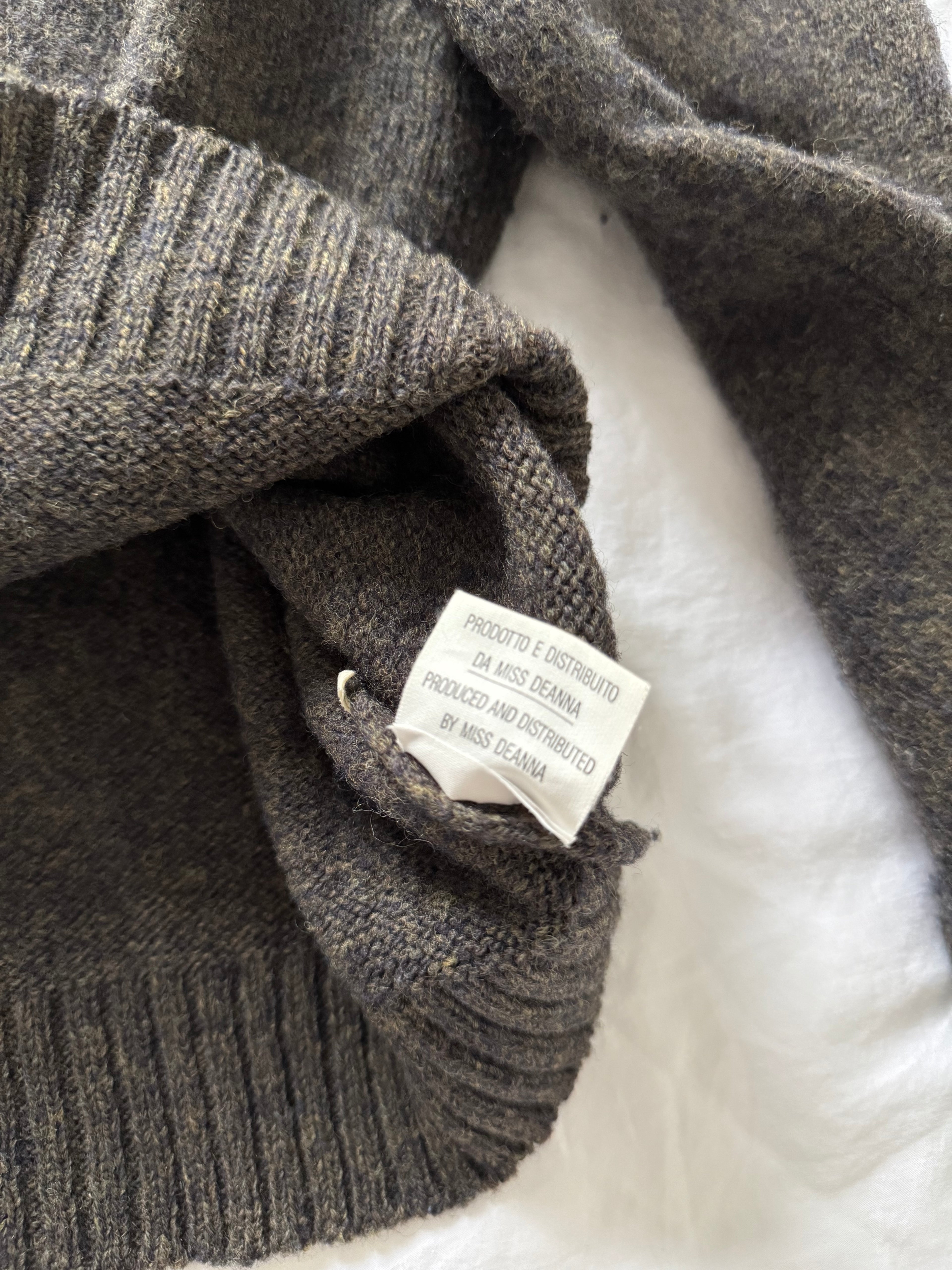 Maison Martin Margiela AW1999 Miss Deanna 3D Elbow Knit Sweater - Size L Womens