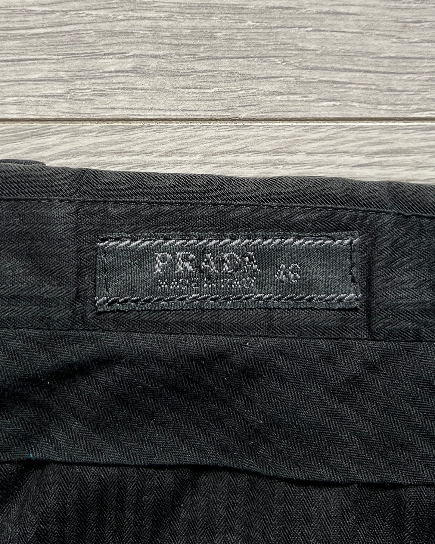 Prada Mainline FW2007 Tech Nylon Fabric Pants - Size 30