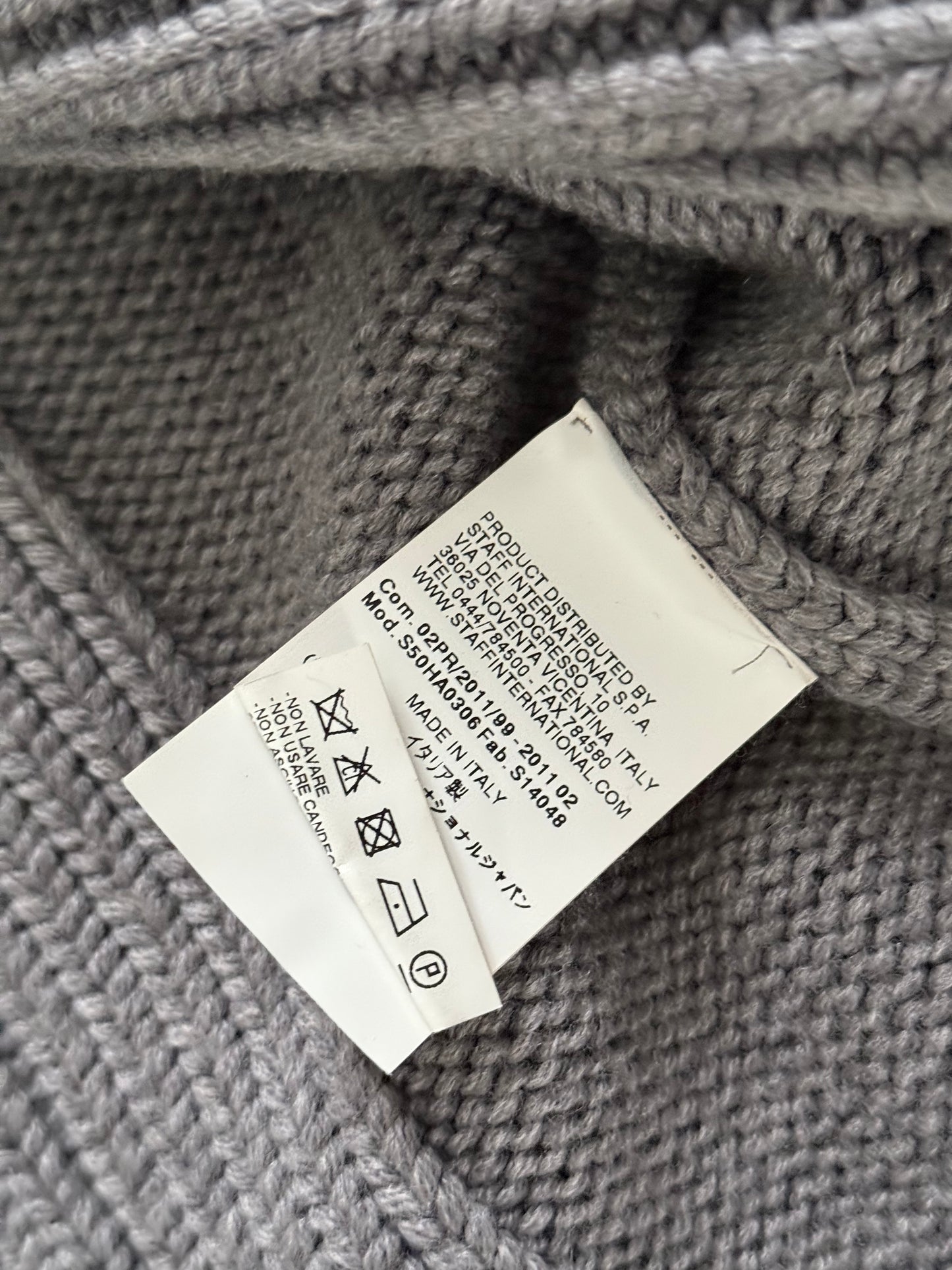 Maison Martin Margiela FW2011 Heavy Knit Ribbed Vest - Size M