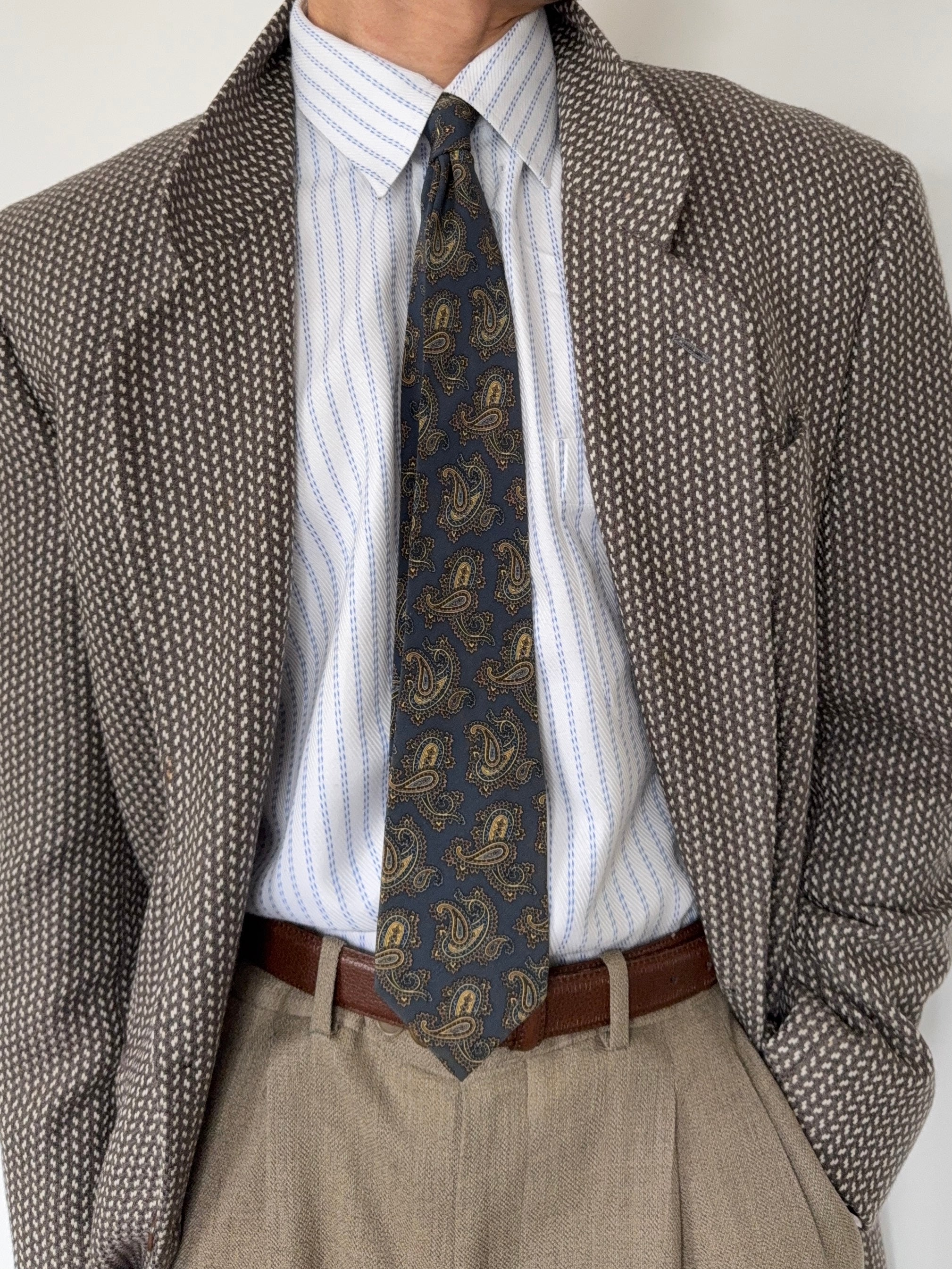 Dupont 1990s Silk Tie