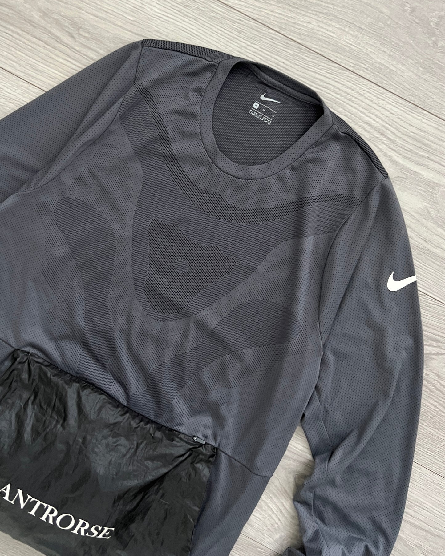 Nike Gyakusou SS2019 Sweat Map Convertible Technical Top Windbreaker - Size M