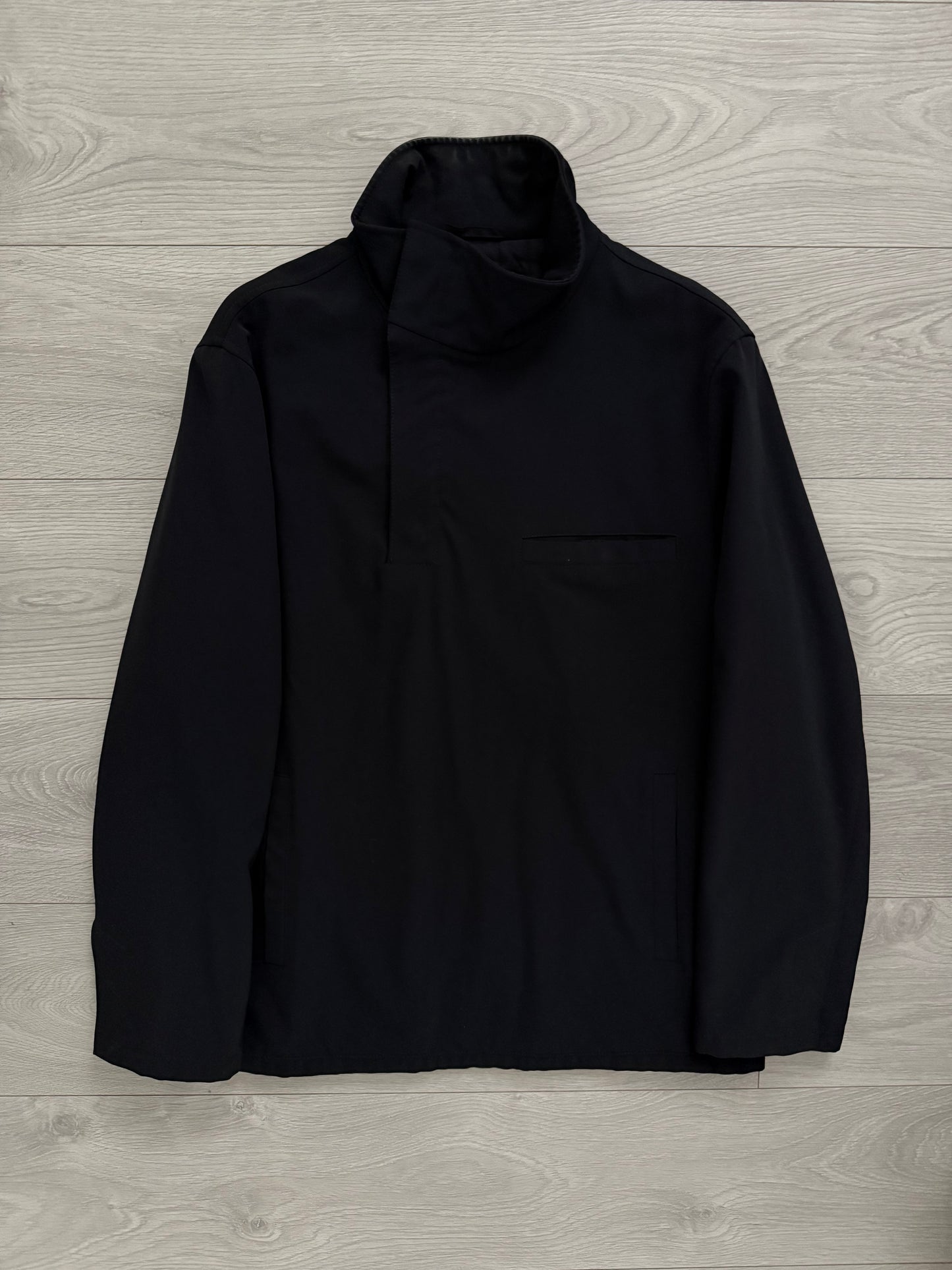 Prada FW1998 Runway Tech Nylon Padded Pullover Jacket - Size S