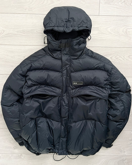 Oakley 2006 Hydro Fuel 4L Goose Down Waterproof Puffer Jacket - Size M