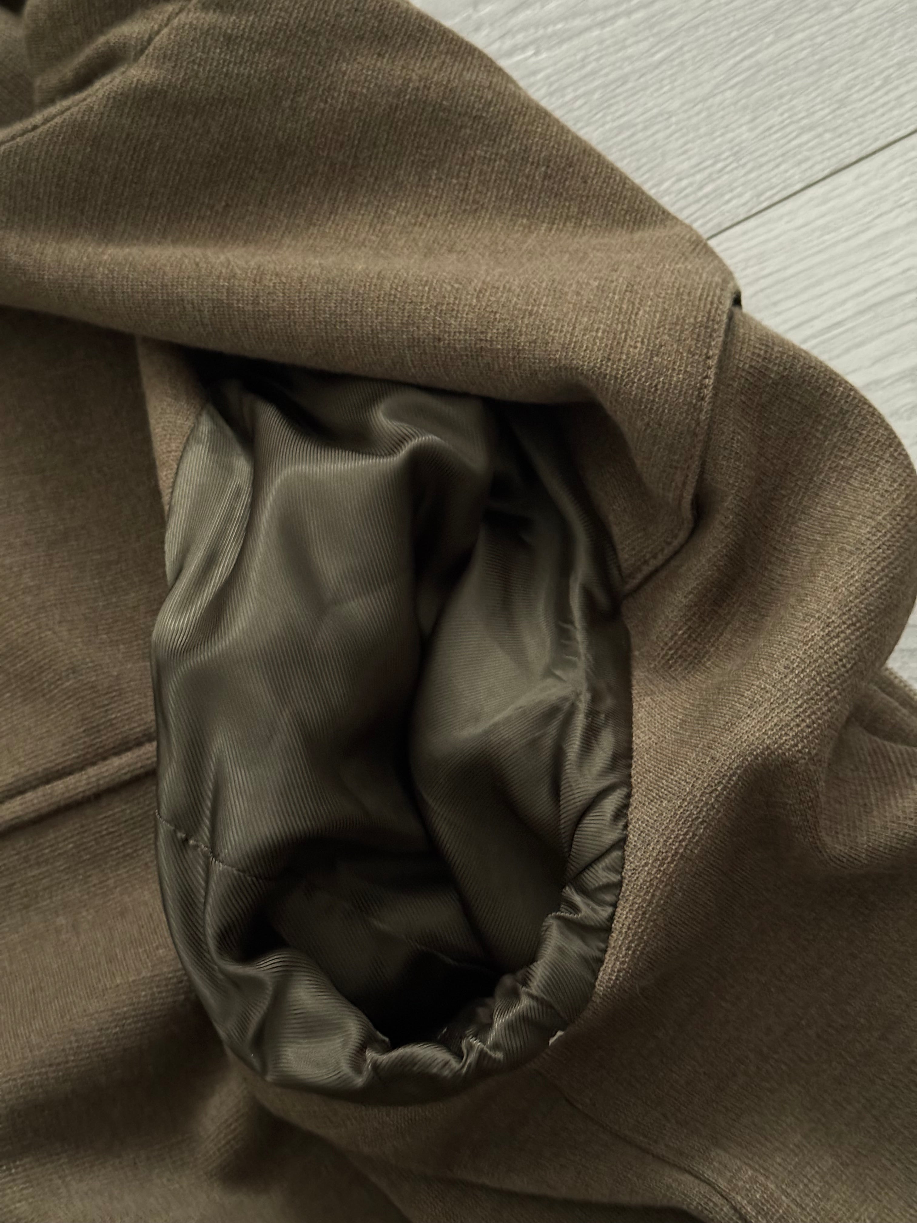 Prada Mainline FW1998 Hooded Wool Knit Jacket - Size L