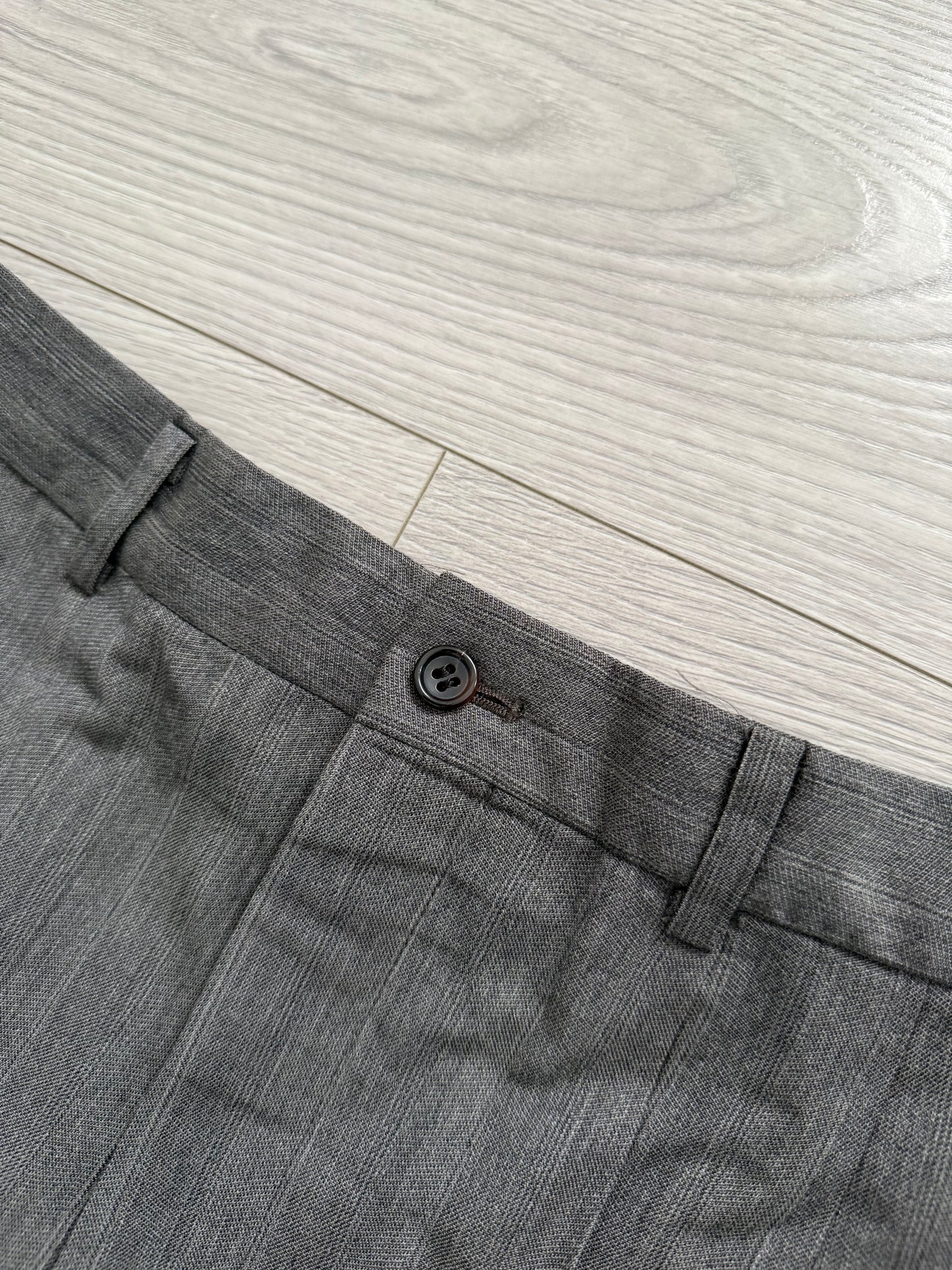 Comme Des Garcons Homme Deux 1989 Double-Breasted Pleated Suit - Size S Jacket / 32" Waist