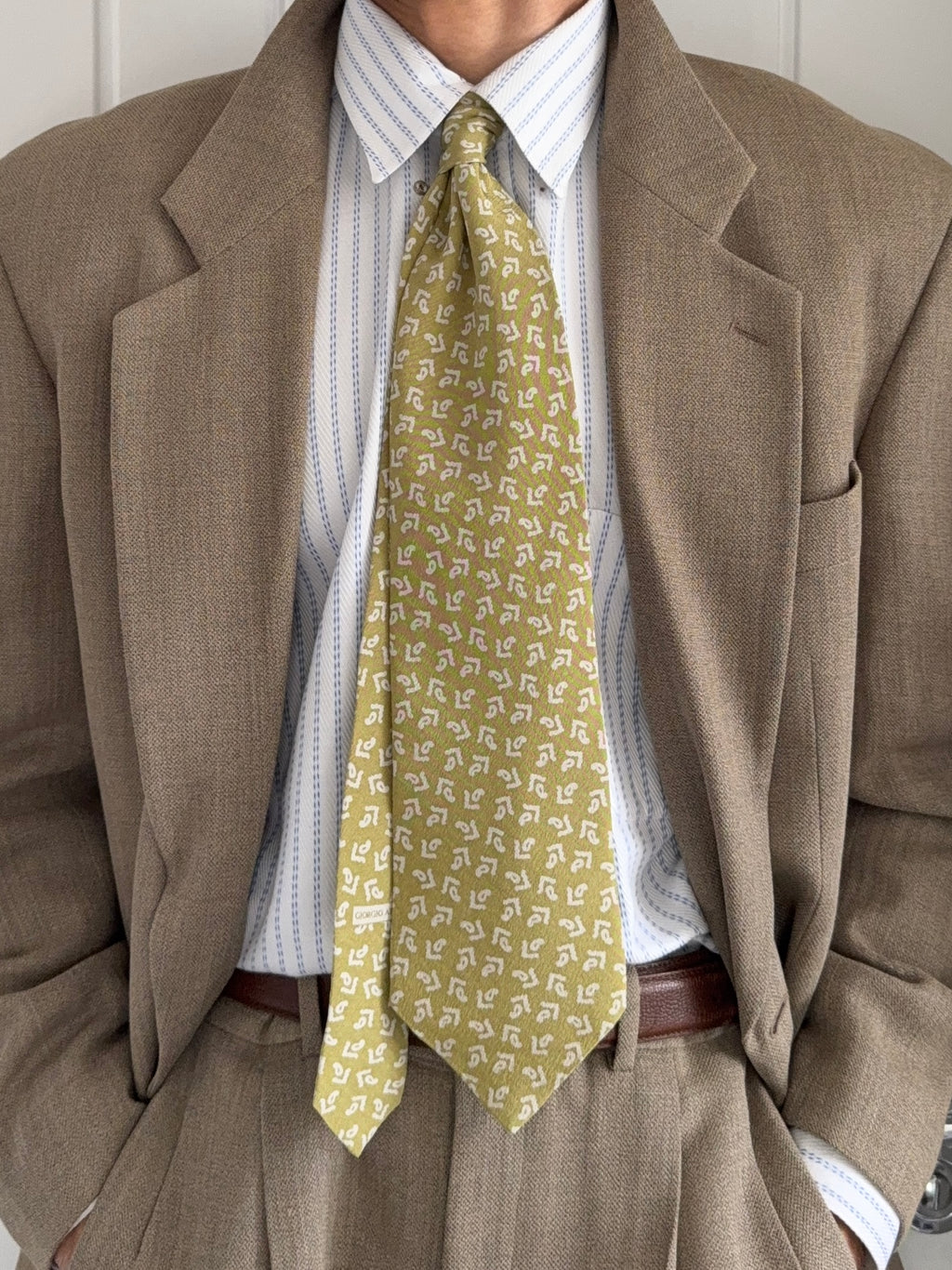 Giorgio Armani 1990s Silk Tie