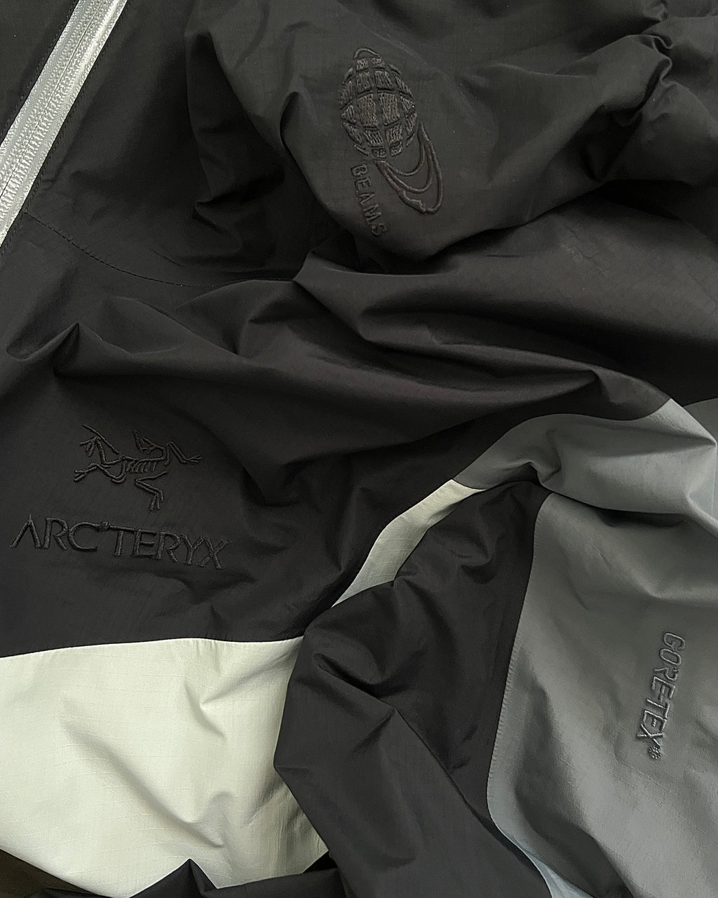 Arcteryx Beams SS2017 Beta Gore-Tex Patchwork Jacket - Size S