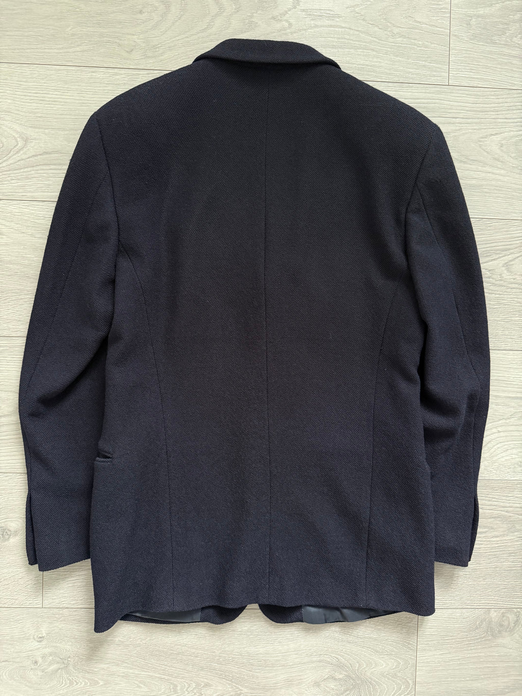 Emporio Armani 3B Wool Twill Navy Sport Jacket Blazer - Size S