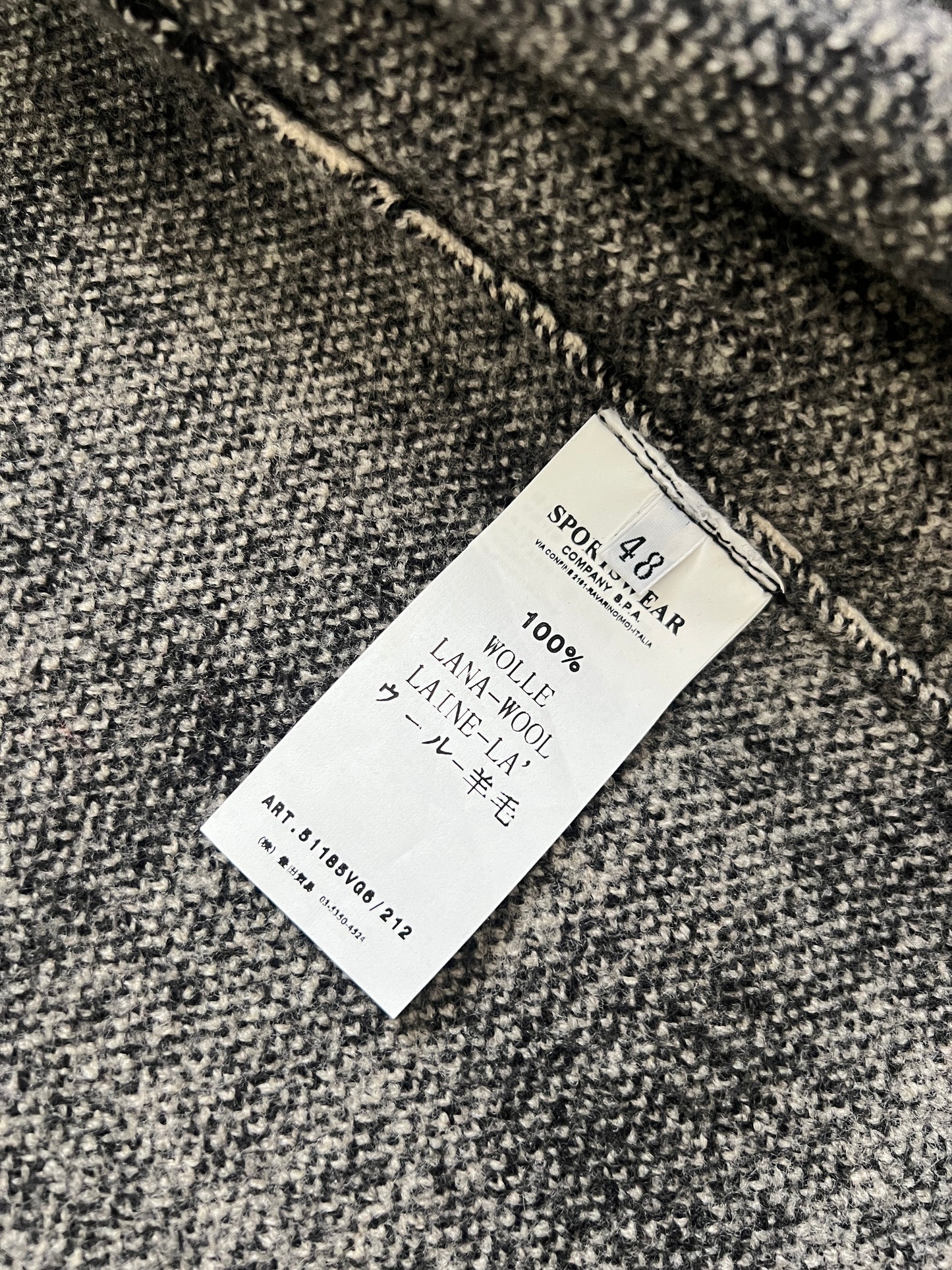 C.P. Company AW2009 Wool Plaid Jacket - Size S