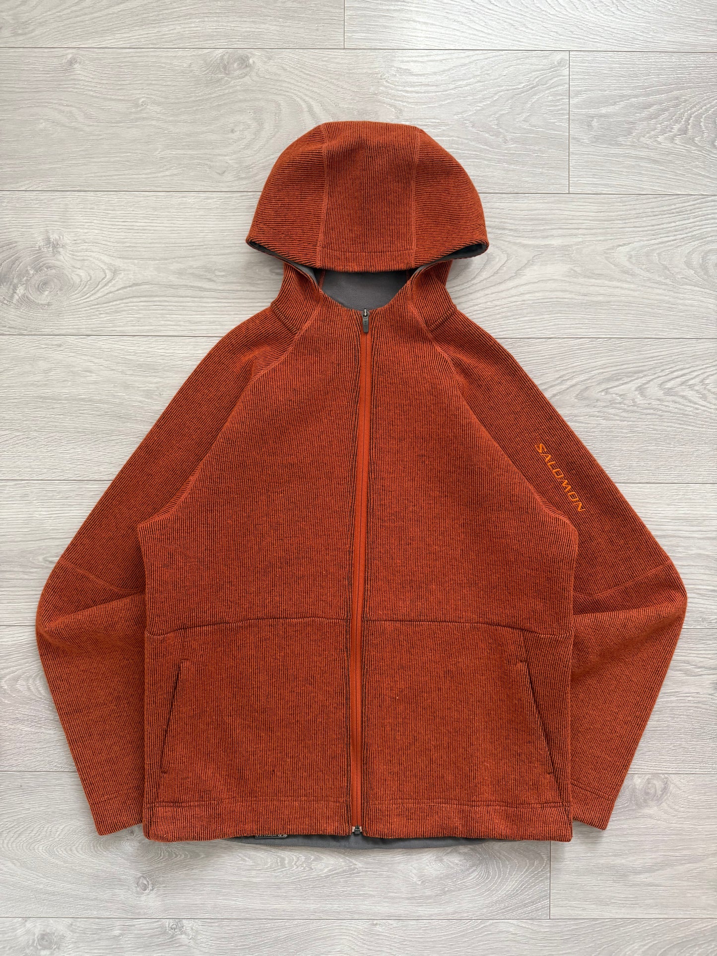 Salomon 2004 Tech Knit Fleece Lined Jacket - Size L