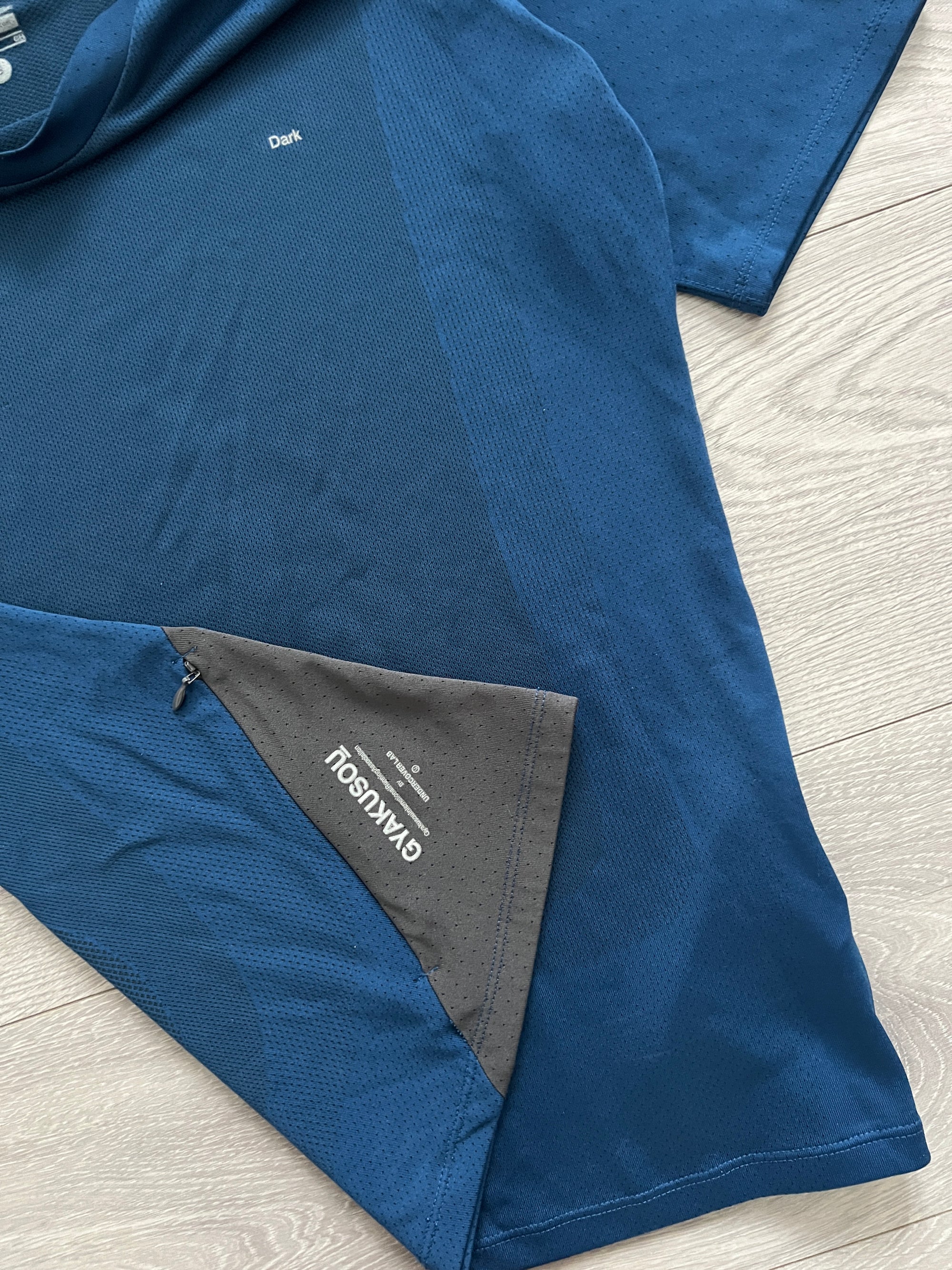 Nike Gyakusou SS14' Dri-Fit Sweat Map Technical T-Shirt Blue - Size S