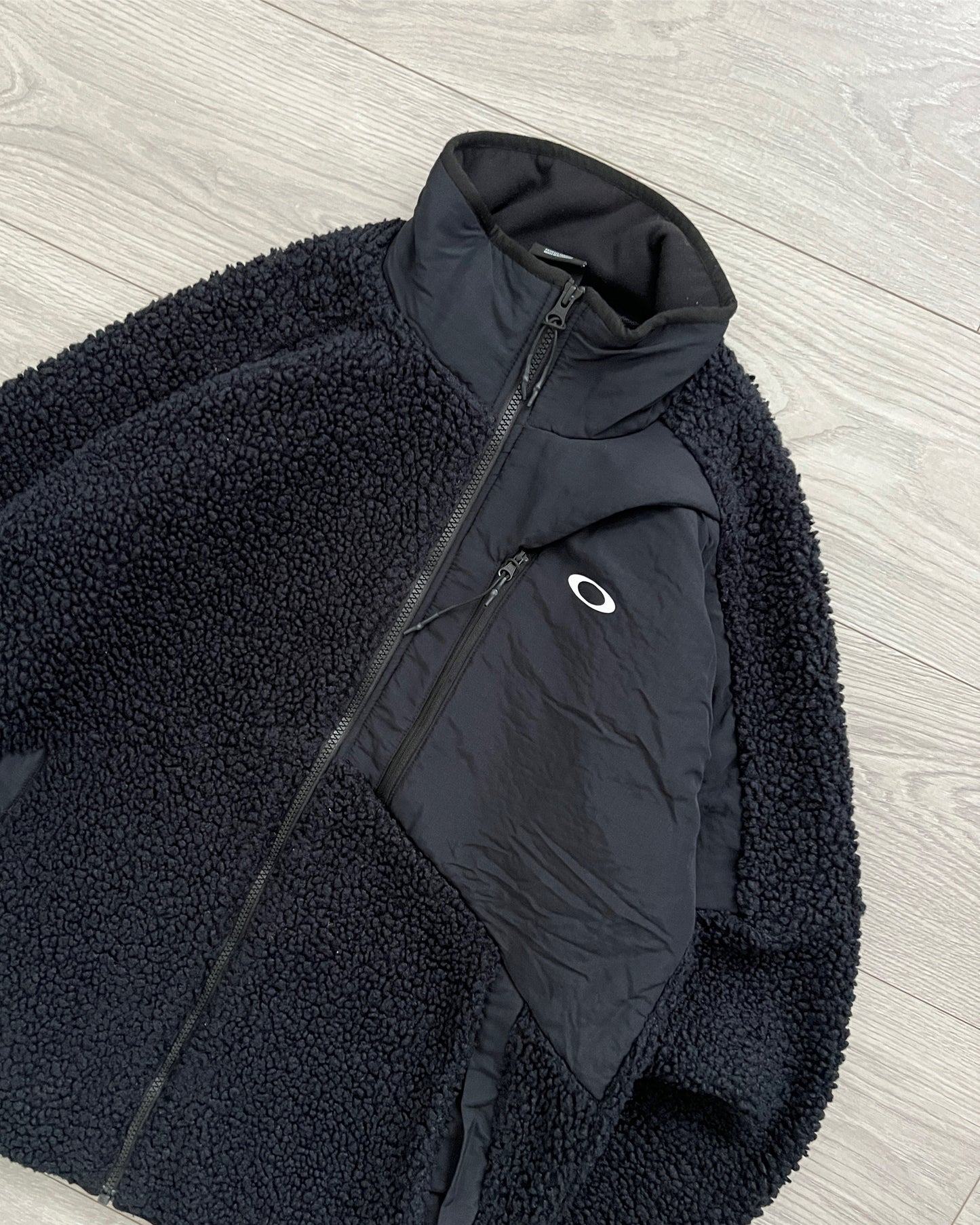 Oakley Nylon Panelled Technical Fleece Jacket - Size M