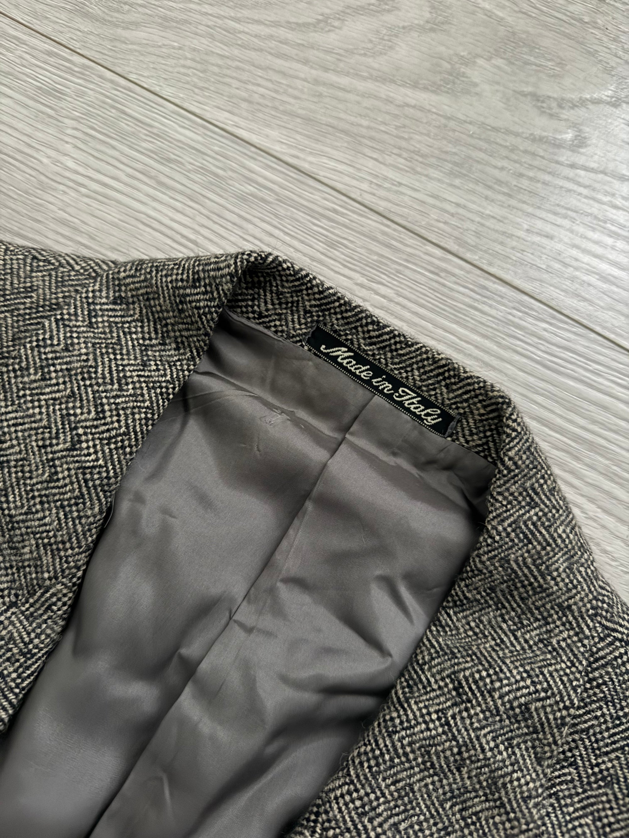 Giorgio Armani 1990s Tweed Blazer Jacket - Size M