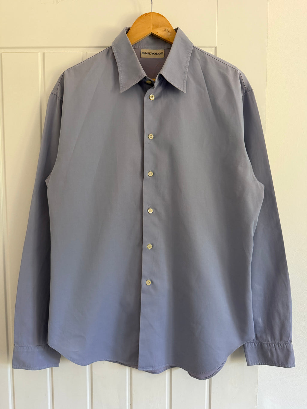 Emporio Armani 1990s Cotton Shirt - Size L
