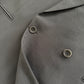 Armani 1990s Double Breasted Draped Pleated Wool Suit - Size XXL Jacket / 38" Waist